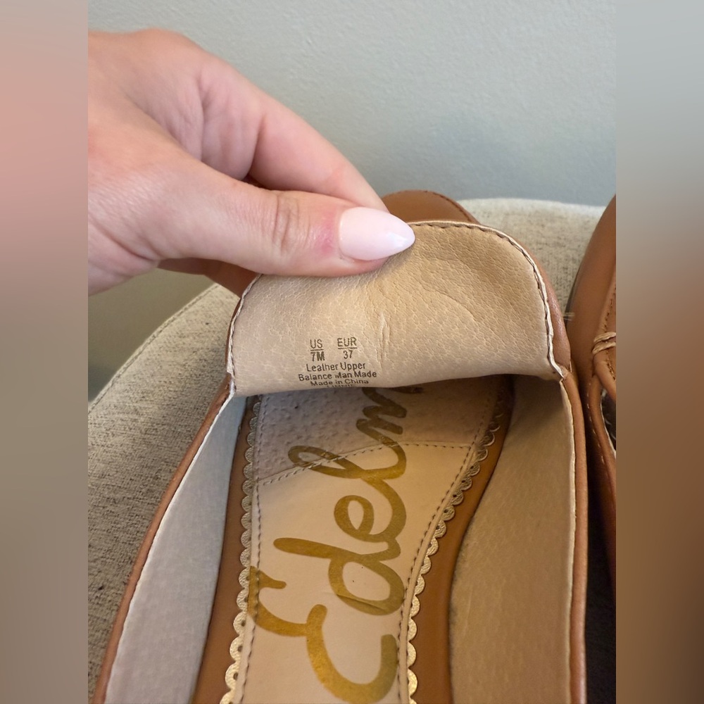 Sam Edelman Tan Mules - Picture 3 of 6